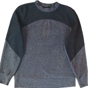 Twenty Montreal Sweater, S(Relaxed FIT), Black & Grey.